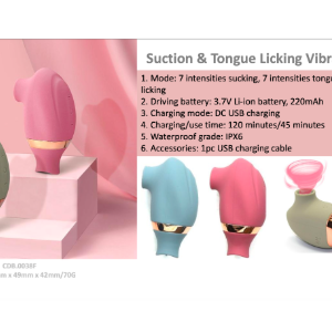 Suction & Tongue Licking Vibrator