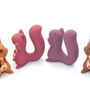 Squirrel Suction & Vibration Vibrator