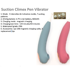 Suction Climex Pen Vibrator